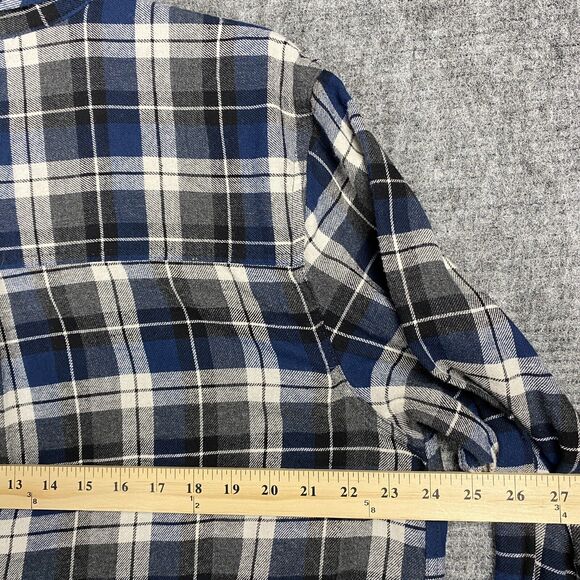 Field Stream Shirt Mens Extra Large Plaid Flannel Casual Hiking Outdoors Camping - Picture 8 of 10